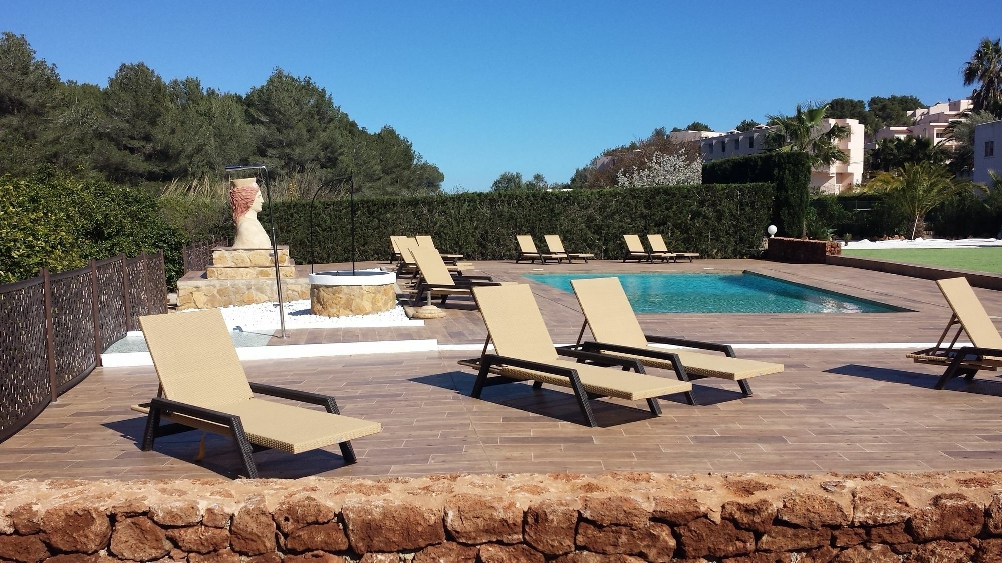 Apartamentos Colomar Santa Eularia des Riu Eksteriør bilde